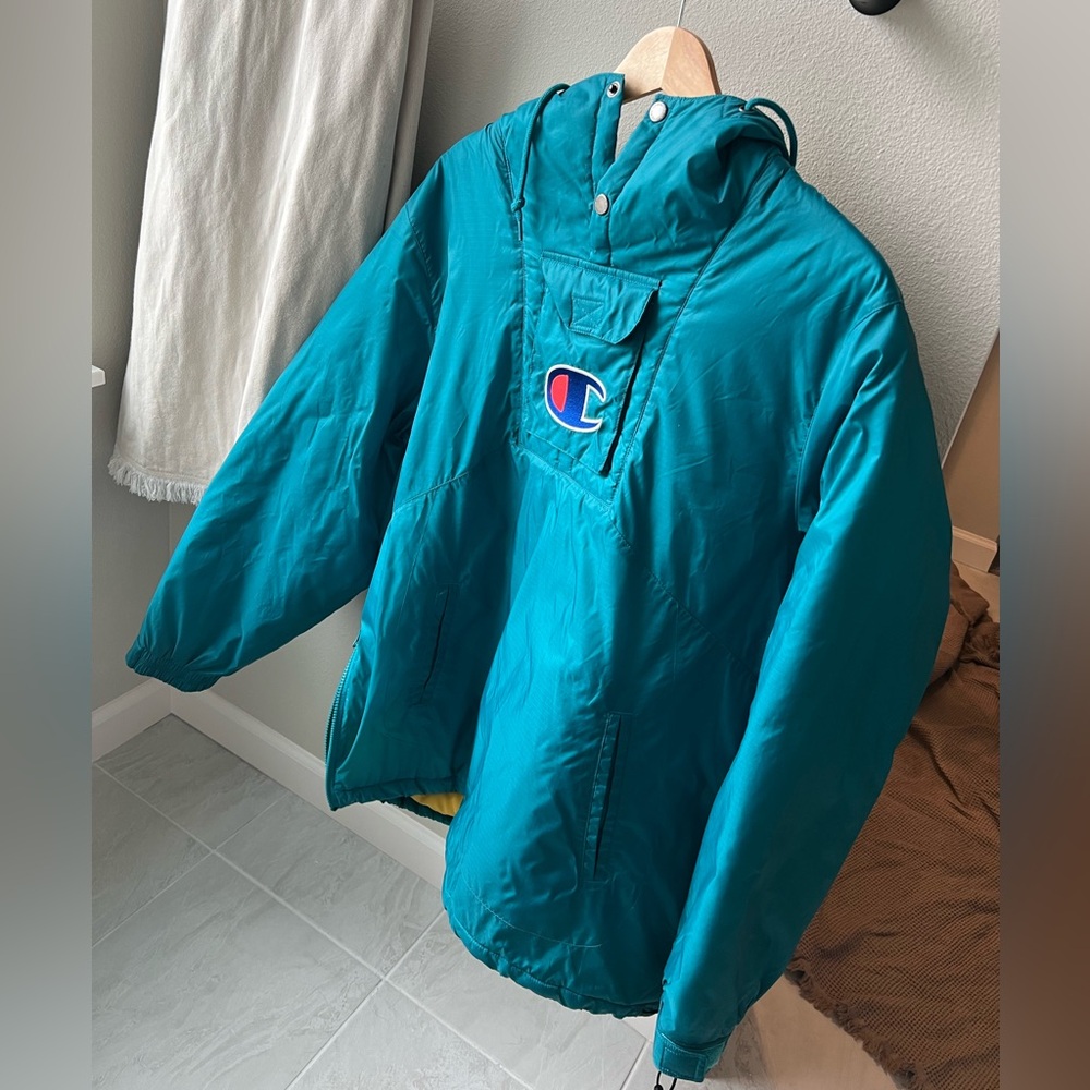 Supreme x Champion pullover parka